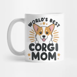 World's Best Corgi Mom Dog Owner Mug